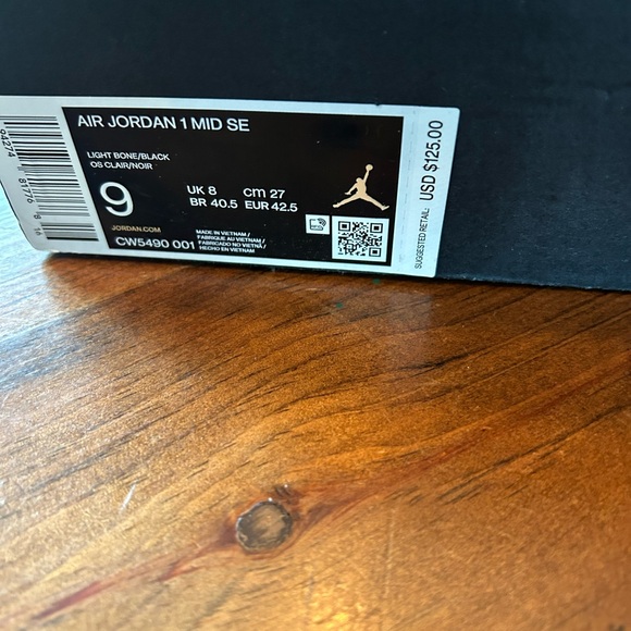 Jordan 1 Army/Camo. Amazing 9.7/10 condition - Picture 6 of 6